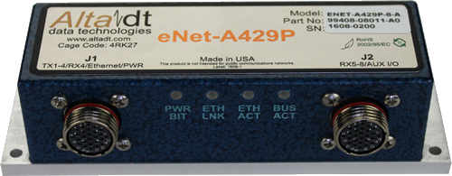 Small, Rugged ARINC Ethernet Converter